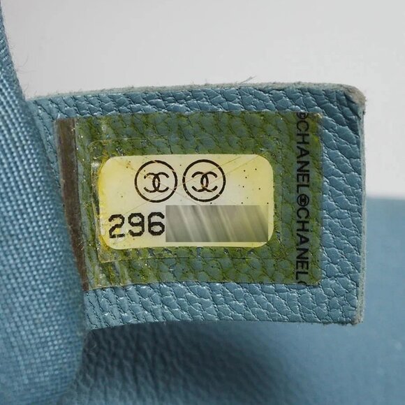 Chanel Light Blue Quilted Goatskin Leather Chanel 19 Small Flap Bag - Picture 2 of 10